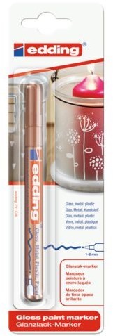 Glans-, mat- en decoratiemarkers