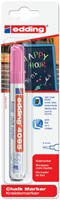 Krijtstift Edding 4095 rond neon roze