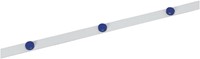 Ferroband Maul 1mx35mm Zelfklevend Wit + 3 magneten