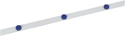 Ferroband Maul 1mx35mm Zelfklevend Wit + 3 magneten