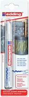 Viltstift Edding 750/1 lak rond 2-4mm wit