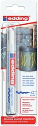 Viltstift Edding 750/1 lak rond 2-4mm wit