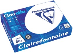 Papier  80g A4 Clairefontaine Clairalfa pk/500
