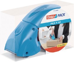 Plakbandhouder Tesa Pack 'N Go blauw
