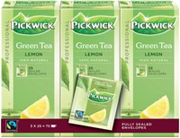 Thee Pickwick Groene Thee lemon 25x1.5gr.