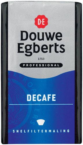 Koffie D.E. Decafe snelfilter 250 gram