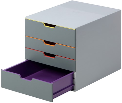 Ladenkastje Durable 4 laden Varicolor