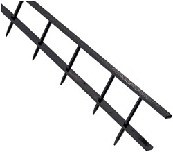 Surebindstrips GBS 25mm 10-pins zwart pk/100