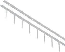 Surebindstrip GBC 25mm 10-pins wit pk/100