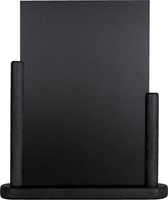 Krijtbord Securit 32x28x7cm zwart hout-2