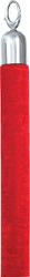 Koord afzetpaal Securit chrome 150CM rood