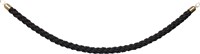 Koord afzetpaal Securit goud 150CM zwart-3