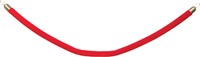 Koord afzetpaal Securit goud 150CM rood-3