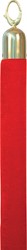 Koord afzetpaal Securit goud 150CM rood