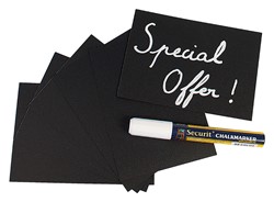 Securit universele dubbele krijtbord