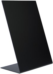 Krijtbord Securit A5 L-bord verticaal pk/3