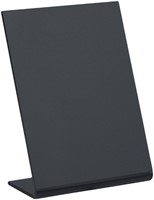 Krijtbord Securit A7 L-bord verticaal pk/5-2