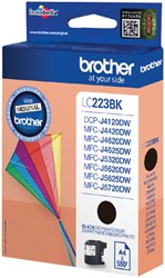 Inktcartridge Brother LC223 zwart