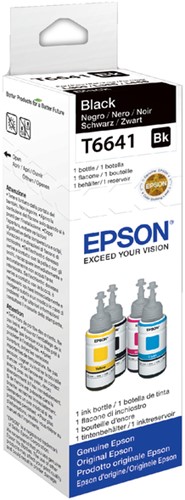 Inkcartridge Epson T664140 zwart