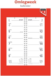Quantore weekomlegkalender