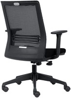 Bureautsoel Euroseats Evora zwart-3