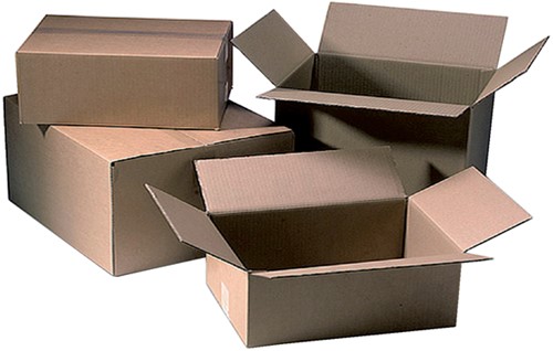 Verzenddoos 300x400x200mm Cleverpack 6 enkelgolf pk/25