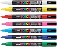 Paintmarker Uni POSCA PC3M fijn rood-2