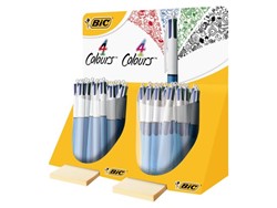 Bic 4-kleurenbalpen Grip