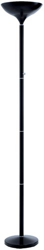 Vloerlamp Hansa led First staal zwart-3
