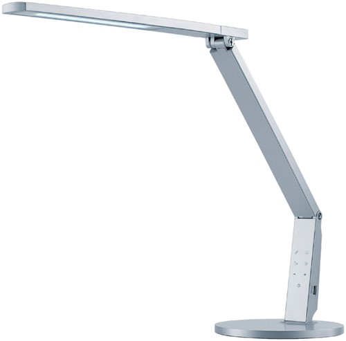 Bureaulamp Hansa led vario plus zilver-3