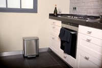 Afvalbak pedaalemmer 9L + 10L mat RVS-2