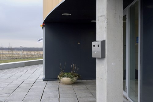 Wandasbak met binnenemmer RVS-2