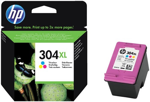 Inktcartridge HP N9K07AE (304XL) kleur