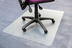 Floortex stoelmat voor zachte vloeren