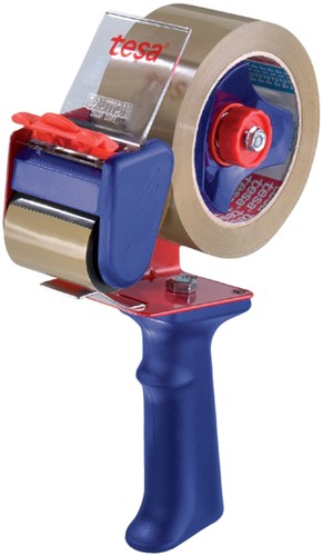 Verpakkingstape-afroller metaal Tesa incl. 2 rol transparant-2