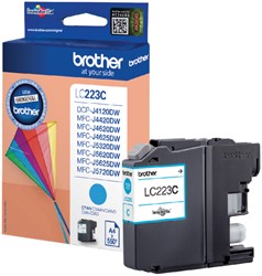 Inktcartridge Brother LC223 cyaan