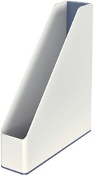 Tijdschriftencassette Leitz WOW - wit/grijs