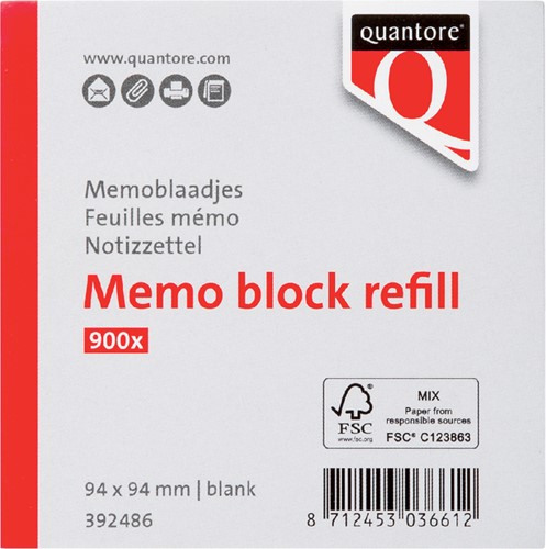 Memokubus navulset 98x98mm pk/900vel-2