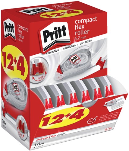 Corrector Pritt compact flex 4,2mm valuepack ds/16 -2