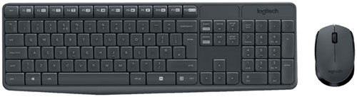 Toetsenbord + muis Logitech MK235 draadloos