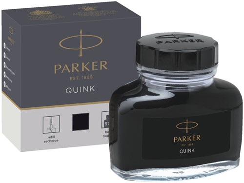 Vulpeninkt Parker Quink 57ml zwart