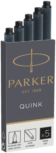 Inktpatronen Parker zwart ds/5-2