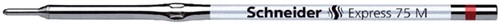 Balpenvulling Schneider Express 75 rood medium