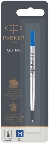 Rollerballvulling Parker 0,7mm M blauw blister