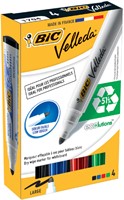 Viltstift Bic 1704 whitebord assorti p/4-3