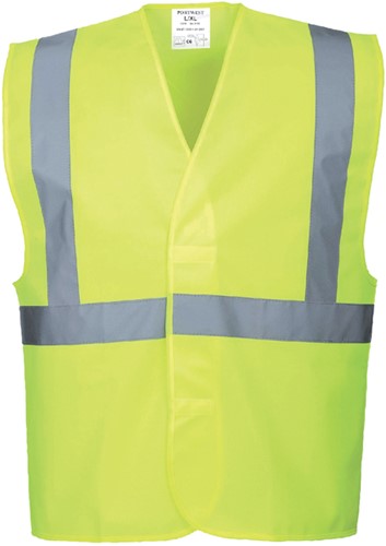Veiligheidsvest Portwest C472 fluor geel