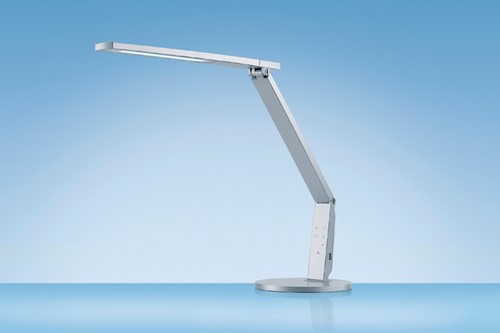 Bureaulamp Hansa led vario plus zilver