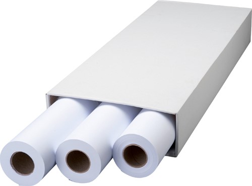 Plotterpapier 841mmx50m Fastprint CAD/GIS 90gr. ds/3