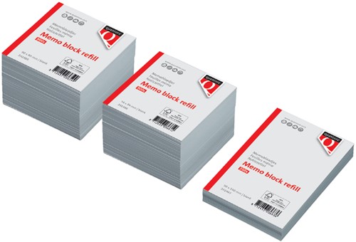 Memokubus navulset 9x9x9cm pk/900vel-2