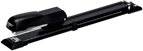 Nietmachine Rapid E15 lang-arm zwart